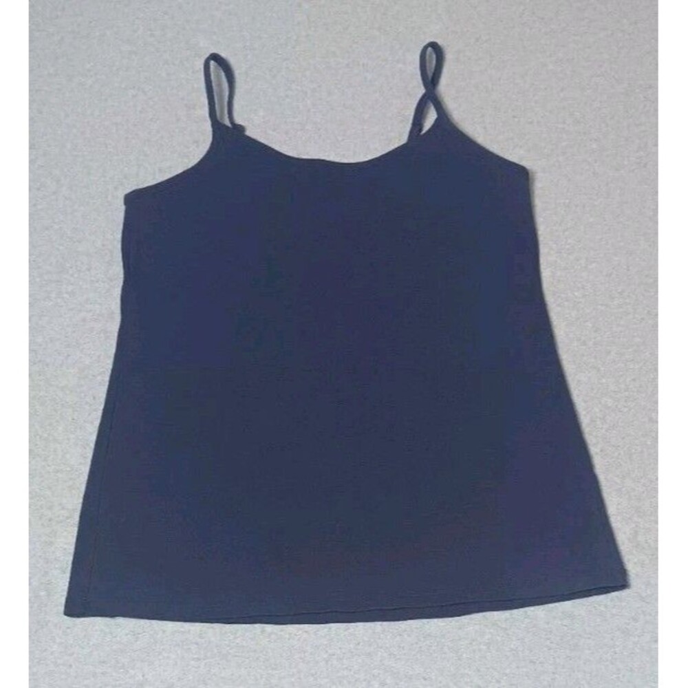 Torrid Fitted Foxy Cami Size 1 Navy Blue Spaghetti Strap Layering Basic Casual